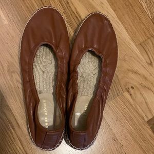 Etienne Aigner leather espadrilles